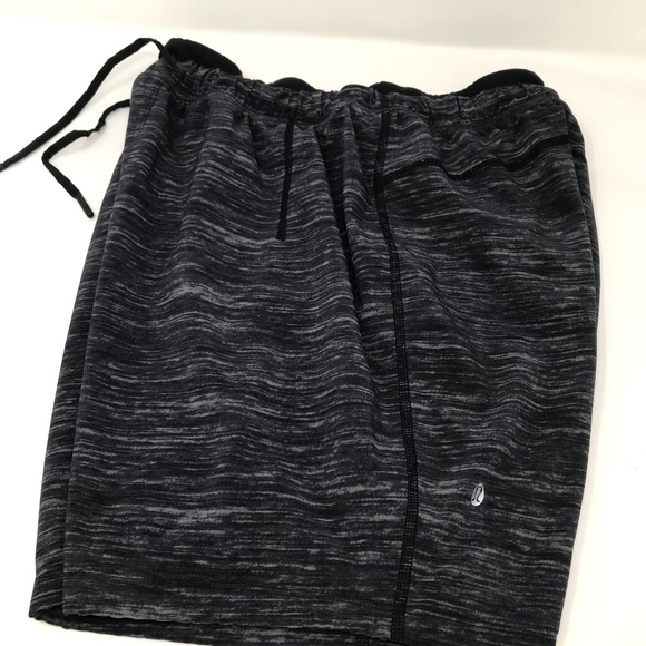 lululemon athletica Other - Lululemon Men's Black Gray Shorts Running Yoga
